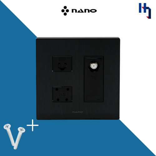 나노 아트2 올블랙) 8P+4P+CATV2방(정사각)