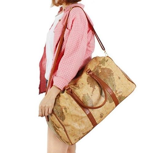이무 쿨샵 세계지도디자인 빈티지가방 여행 보스턴백 (52187363)
