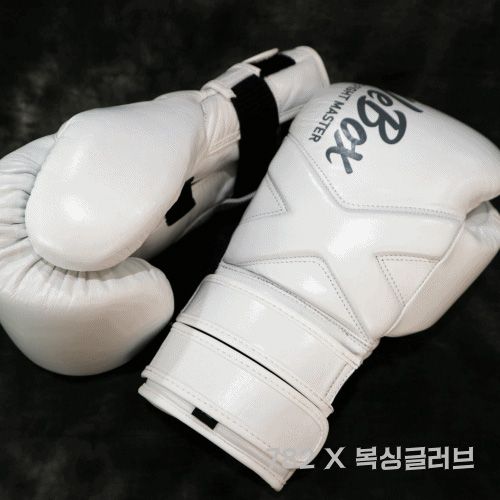 NOVABOXING 노바복싱 782 X 이중스트랩 복싱글러브, 1세트, 검정
