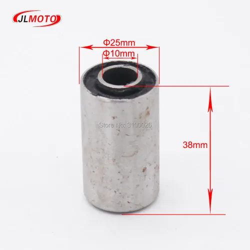 4개입 23x38x10mm 스윙 A암 마운트 부싱 (110cc 150cc 200cc 전기 ATV 중국 스쿠터 UTV 고카트 버기 쿼드