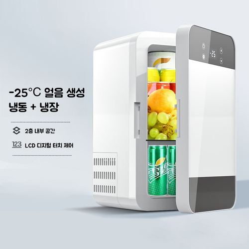 JENMV 미니냉장고 25L 대용량 냉장 냉동 온도 조절 원룸 사무실 냉장 저소음 소형냉장고