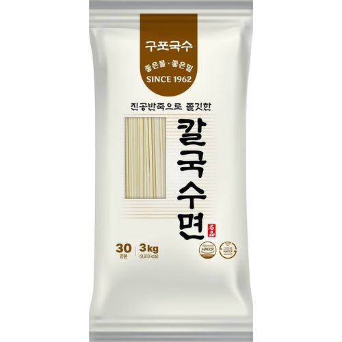 코스트코 좋은물 좋은밀 쫄깃한 구포 칼국수면 3kg(30인분), 2개, 3kg
