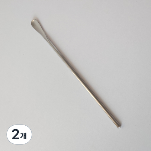 빈플랜트 스텐304 바 스푼 중 22cm, 단일색상, 2개