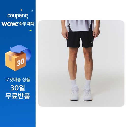 빅터 배드민턴의류 TEAM BASIC SHORTS 반바지 R-60203, M, 블랙